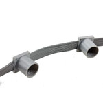 Гирлянда Belt-Light 5 жил, 100м, шаг 15см, 665 патронов E27, IP20, серый провод NEON-NIGHT, 100м