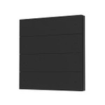 Intelligent arlight кнопочная панель smart-dmx512-801-22-8g-8sc-dim-in black (230V, 2.4G), 1шт