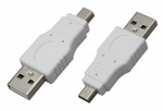 Переходник штекер USB-A (Male)-штекер miniUSB (Male) REXANT, 50шт