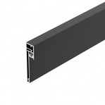 Профиль PLINTUS-H54B-2000 BLACK, 2м