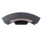 Ulu-s72a-14w/4000k ip65 black светильник светодиодный уличный. архитектурный накладной. белый свет (4000K). Корпус черный. TM Uniel, 1шт