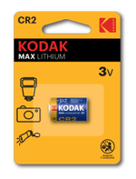Батарейки Kodak CR2 [KCR2-1] MAX Lithium, 1шт