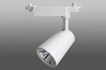 Трековый светодиодный светильник DT-105 (20W, 3000K, однофазный, белый корпус), 1шт