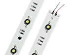 Светодиодная линейка HP-570-350mA (12x1W) (зеленый), 1шт