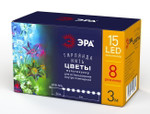 Enin-3z эра гирлянда led нить цветы 3 м мультиколор, 220v, ip20, 1шт