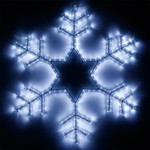 Фигура ARD-Snowflake-M4-750x750-324LED White (230V, 18W), 1шт