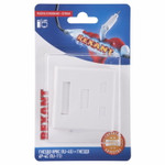 Розетка телефонная + сетевая LAN, на стену, (гнездо 8Р8С (RJ-45) + гнездо 6Р4С (RJ-11)) REXANT, 10шт
