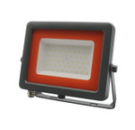 Прожектор светодиодный PFL-S2 50Вт 6500К IP65 220–240В ДО с клапаном закален. матов. стекло сер. Pro JazzWay 2853301D, 1шт