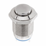 Кнопка антивандальная Ø12 Б/Фикс (2с) OFF-(ON) выпуклая (A12-B2) REXANT, 1шт