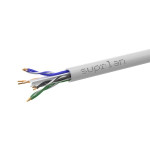 Кабель витая пара U/UTP кат.6 4х2х23AWG solid Cu LSZH нг(А)-HF Indoor Six (м) SUPRLAN 01-1030-1, 1м