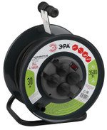Эра удлинитель силовой rmx-4es-3x1.5-30m-ip44(KG) на м. катушке c/з 4 гн 30м КГ 3х1.5, 1шт