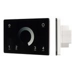 Панель Sens SMART-P79-DIM Black (230V, 4 зоны, 2.4G), 1шт