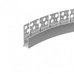 Профиль WALL-FANTOM-BENT-W10-SIDE-2000 ANOD, 2м