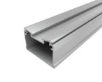 Профиль накладной алюминиевый LC-LP-1827-2 Anod, 2м