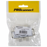 Делитель ТВх4 под F-разъем, 5-1000МГц PROconnect, 10шт