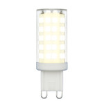 Led-jcd-9w/3000k/g9/cl glz09tr лампа светодиодная, прозрачная. теплый белый свет (3000К). Картон. ТМ Uniel., 1шт