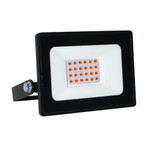 ULF-Q517 20W/RED IP65 220-240V BLACK Прожектор светодиодный. Красный свет. Корпус черный. TM Volpe, 11