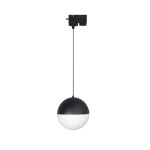 Светильник LGD-Emisfero-Track-Hang-2TR-R150-11W (BK, 170 deg, 230V) (теплый белый 3000K), 1шт