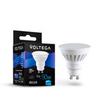 Светодиодная лампа Voltega VG1-S1GU10cold10W-C (GU10, 4000K, 10Вт), 1шт
