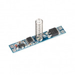 Сенсорный диммер SR-RULE-DIM-TOUCH (12-24V, 1x8A, 46x8mm), 1шт