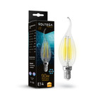 Светодиодная лампа Crystal Graphene Candle wind 9W 3000K E14 7220, 1шт