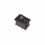 Переключатель клавишный 250V 6А (3с) ON-ON черный Mini (RWB-202, SC-768) REXANT, 10шт