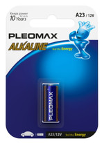 Батарейки Pleomax A23-1BL Alkaline, 1шт