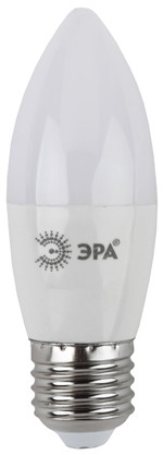 Лампочка светодиодная ЭРА STD LED B35-9W-860-E27 E27 / Е27 9Вт свеча холодный дневной свeт, 1шт