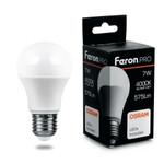 Лампа светодиодная Feron.PRO LB-1013 Шар E27 13W 6400K OSRAM LED, 1шт