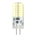 Led-jc-12/3w/3000k/g4/cl siz05tr лампа светодиодная с силиконовым покрытием. теплый белый свет (3000К). Картон. ТМ Uniel, 1шт