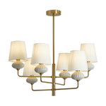 Подвесной светильник Freya Ceramics Classic FR2029PL-06BS, 1шт