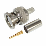 Разъем BNC штекер RG-6 обжим REXANT, 100шт
