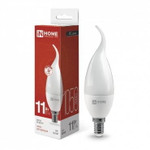 Лампа светодиодная LED-СВЕЧА НА ВЕТРУ-VC 11Вт свеча на ветру 4000К нейтр. бел. E14 1050лм 230В IN HOME 4690612030470, 1шт