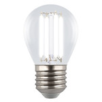 Led-g45-4w/4000k/e27/cl gly01tr лампа светодиодная. форма “шар”, прозрачная. серия яркая a++. белый свет (4000K). Картон. ТМ Uniel, 1шт