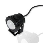 Светодиодный прожектор RPR-10B-CW-12 (10W, 12V, белый, IP65, линза, черный), 1шт