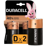 Алкалиновая батарейка Duracell LR20-2BL, 2шт