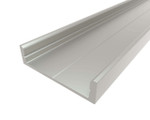 Профиль накладной алюминиевый LP-0728-2 Anod, 2м