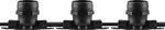Гирлянда белт-лайт Feron CL25-25 230V черная IP65, 25м
