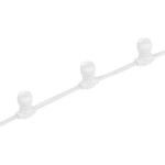 Гирлянда Belt-Light 2 жилы, 100м, шаг 15см, 667 патронов E27, IP65, белый провод NEON-NIGHT, 100м
