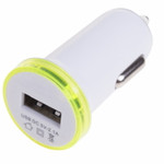 Автозарядка в прикуриватель USB (АЗУ) (5 V, 2100 mA) белая REXANT, 1шт