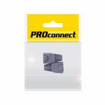 Защитный колпачок для штекера 8Р8С (Rj-45), серый (2шт.) (пакет)  Proconnect, 1шт