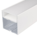 Профиль с экраном SL-Line-7477-2500 White+opal, 1шт
