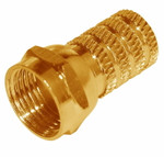 F-разъем RG-6, Gold PROconnect, 100шт