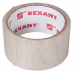 Скотч упаковочный 48 мм х 50 мкм, прозрачный, (рулон 36 м) REXANT, 6шт