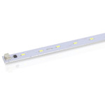 Светодиодная линейка 2835, 20 led, 220V, 10W, 520mm, D150, white (белый 6000K), 1шт