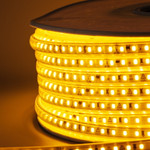Светодиодная лента LP SMD 2835, 120 Led/m, IP67, АС220V, NEW (желтый), 10м