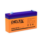 Аккумулятор UPS 6В 1.2А.ч Delta DTM 6012, 1шт