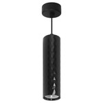 Светильник потолочный на подвесе MR16 35W, 230V, GU10, чёрный  D55*H200 ML1888, 1шт