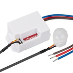 Датчик движения PRIME-PIR-IN-360-230V-MULTI (56x33mm, 800W, IP20), 1шт