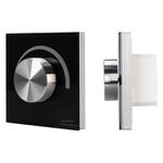 Панель Rotary SMART-P28-DIM Black (12-24V, 2.4G), 1шт